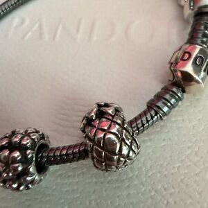 Pandora Silver Pineapple Charm